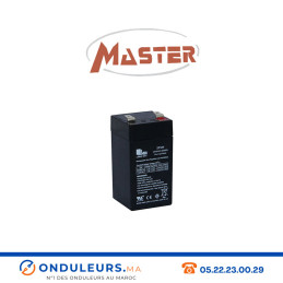 MASTER Batterie 4V 4,5AH étanche VRLA Casablanca Maroc