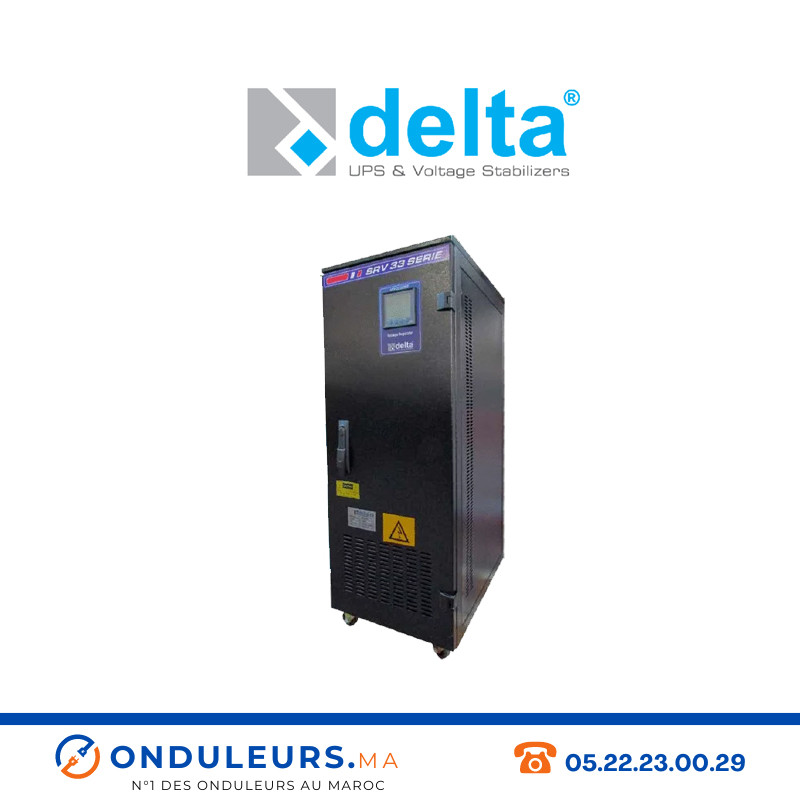 Stabilisateur de tension 380V Delta triphasé 45KVA Casablanca Maroc