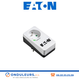 Prise protégée surtensions EATON 1 prise PB1F thermomix Casablanca Maroc