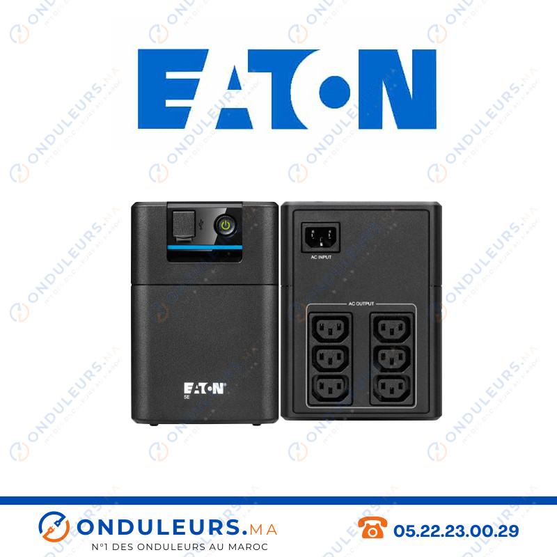 Onduleur Eaton 5E Gen2 1200VA 660W IEC USB 5E1200UI Casablanca Maroc