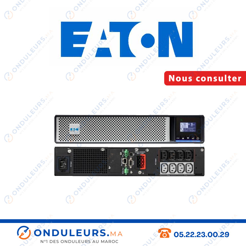 Onduleur Eaton 5PX Gen2 1000VA 1000W Rack-Tour 2U 5PX1000IRT2UG2 Casablanca Maroc